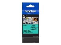 BROTHER FLe-7511 21MMX45MM Black on White Flag Tape for P-touch D800W P900W P950NW