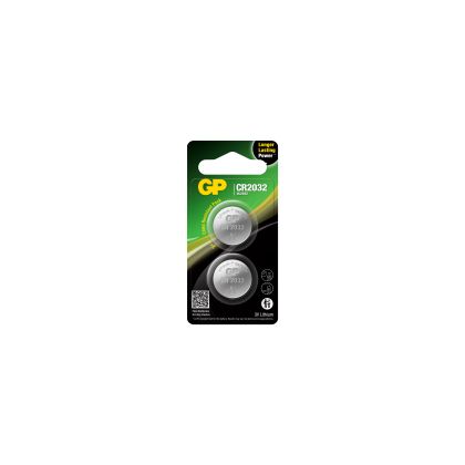 Lithium Button Battery GP  CR2032 3V 2 pcs in blister /price for 1 battery/  GP