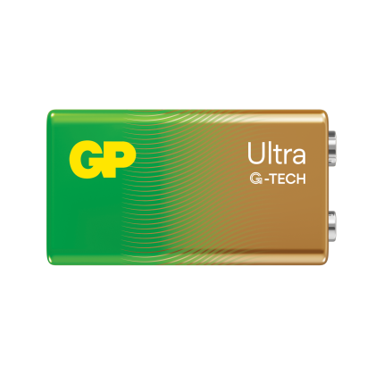 Алкална батерия GP ULTRA 6LF22 /6LR61, 9V,  1бр. shrink 1604U/1604AU