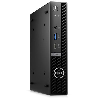 Desktop computer Dell OptiPlex 7020 MFF, Intel Core i5-14500T vPro (24MB cache, 14 cores, up to 4.8 GHz Turbo), 1 X 8GB DDR5, 5600, 512GB SSD PCIe M.2, Integrated Graphics, Wi-Fi 6E, Bulgarian Keyboard&Mouse, Ubuntu, 3Y PS