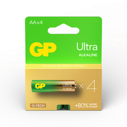 GP Alkaline battery ULTRA LR-6 /4 pcs./ 1.5V