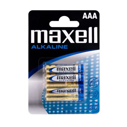 MAXELL Alkaline Battery LR03 / 4 pcs. pack / 1.5V