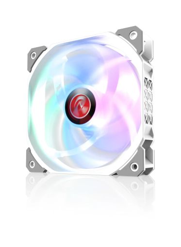 Raijintek комплект вентилатори Fan Pack 3-in-1 3x120mm - AGERAS 12 WHITE ARGB-3