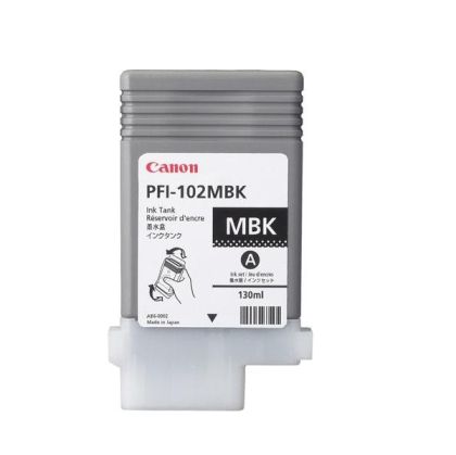 Consumable Canon Pigment Ink Tank PFI-102, Matte Black