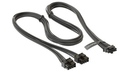 Seasonic Modding Cable 600W Black - PCIe 5.0 12VHPWR - SS-2X8P-12VHPWR-600-BK