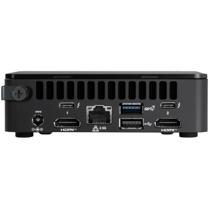 ASUS NUC 13pro/RNUC13ANKI700002I/Intel Core i7-1360p/Intel Iris Xe Graphics/4xUSB/M.2 22x80 NVMe; 22x42 SATA/2,5Gbe LAN/2xHDMI/ 2x Thunderbolt 4 (USB-C+DP)/no Storage/no RAM/AX211.NGWG.NV/no OS/EU Cord/Slim Kit(L6)/EAN:4711387502303