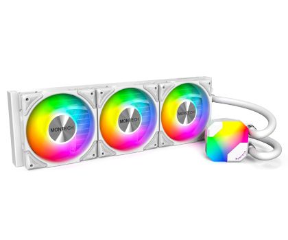 Montech водно охлаждане Hyper Flow ARGB 360, CPU Liquid Cooler, White