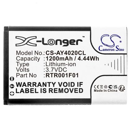 Battery for cordless phone Avaya 4027; Alcatel DECT 8262   3,7V 1200mAh LiIon CAMERON SINO