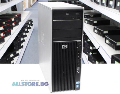 HP Workstation Z400, Intel Xeon Dual-Core, 8192MB UDIMM DDR3, 500GB SATA, Tower, Grade A