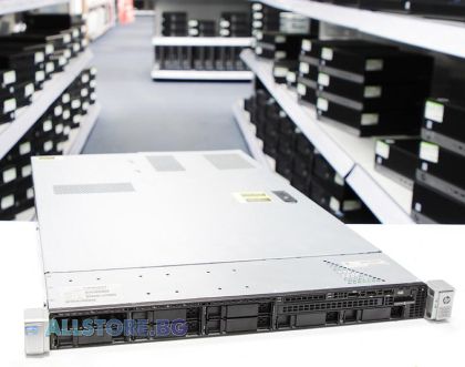 HP ProLiant DL360e Gen8, Intel Xeon Quad-Core E5, 64GB RDIMM DDR3, NO HDD SATA 3.5", Rack Mount 1U, Grade A-