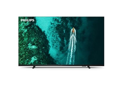 Телевизор Philips 65PUS7409, 65" 4K UHD LED, 3840x2160, DVB-T/T2/T2-HD/C/S/S2, 60Hz, Pixel Precise UHD, HDR+, Google TV, Dolby Atmos, VRR, 3*HDMI, 2*USB, 802.11ac, 20W RMS, Black