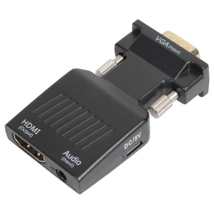 VCom Adapter VGA M / HDMI F with Audio - CA337A