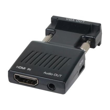 VCom адаптер Adapter HDMI F / VGA M with Audio - CA336A