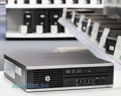 HP Compaq Elite 8300USDT, Intel Core i5, 8192MB So-Dimm DDR3, 500GB 2.5 Inch SSHD, Ultra Slim Desktop, Grade A