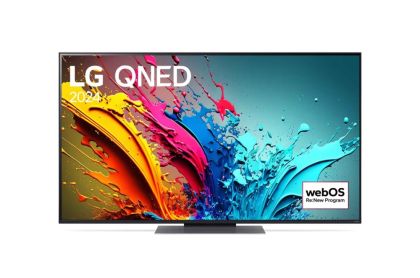 TV LG 55QNED86T3A, 55" 4K QNED HDR Smart TV, 100Hz, 3840x2160, DVB-T2/C/S2, a8 AI Processor 4K, HDR 10 PRO, webOS 24 ThinQ, FreeSync Compatible, VRR, Multi View, 4K Upscaling, WiFi 5 , Voice Control, Bluetooth 5.1, AirPlay 2, LAN, CI, HDMI, SPDIF,