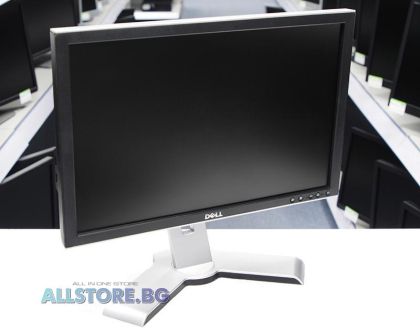 Dell 2009W, 20.1" 1680x1050 WSXGA+16:10 USB Hub, Silver/Black, Grade A