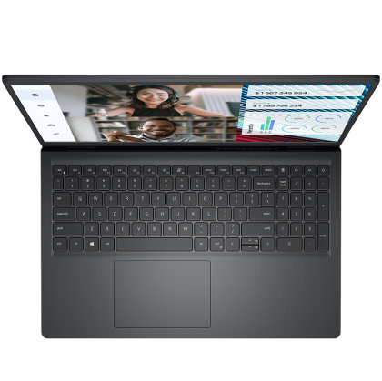 Dell Vostro 3520, Intel Core i3-1215U (6C, 10MB Cache, up to 4.4GHz), 15.6" FHD (1920x1080) 120Hz AG, 8GB (1x8GB) DDR4, 512GB M.2 SSD, Intel UHD Graphics, WiFi+BT, US Backlit KBD, no FPR, Ubuntu, 3Y ProSupport