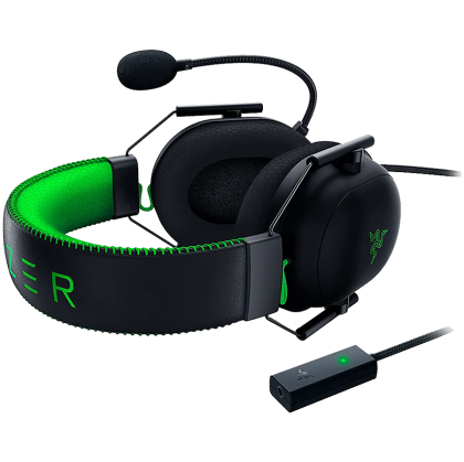 Razer BlackShark V2 - Wired Gaming Headset + USB Sound Card - SE - World Packaging