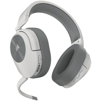 Corsair HS55 Wireless Headset, White, EAN: 0840006657903