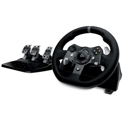 LOGITECH G920 Driving Force Yarış Direksiyonu - PC/XB - SİYAH - USB