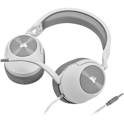 Corsair HS55 Stereo Headset, White, EAN: 0840006643661