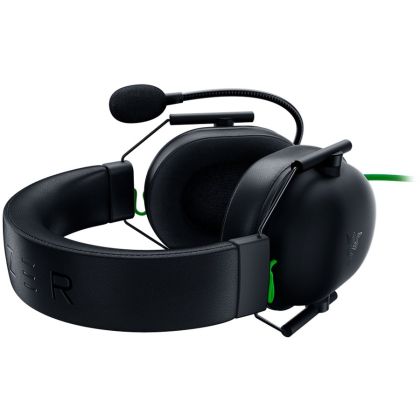 Razer BlackShark V2 X, 12 Hz – 28 KHz Frekans Tepkisi, 32 Ω (1 kHz) Empedans, Razer TriForce Sürücü, Nefes alabilen hafızalı köpük, Gelişmiş pasif gürültü engelleme, Analog 3,5 mm Bağlantı, 100 Hz – 10 kHz Mikrofon Frekansı, 1,3 m Kablo