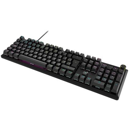 CORSAIR K70 CORE RGB Mechanical Gaming Keyboard — Black, Backlit RGB LED, MLX Red linear switches