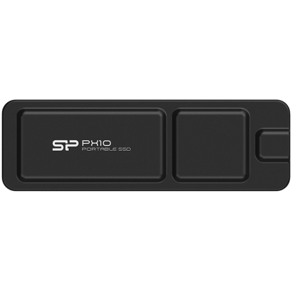 Silicon Power PX10 2TB Portable SSD USB 3.2 Gen2, R/W: up to 1050MB/s; 1050MB/s, Black, EAN: 4713436156352