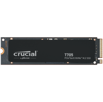 Crucial T705 1TB PCIe Gen5 NVMe M.2 SSD, EAN: 649528940162