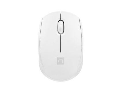 Mouse Natec Mouse Stork Wireless 1600DPI Optical, White