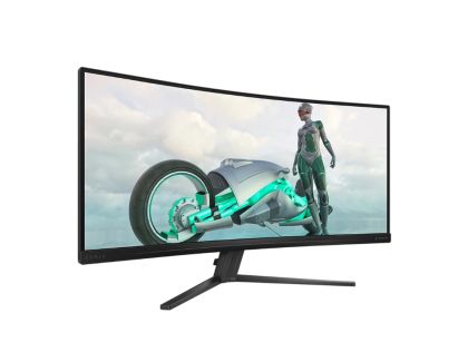 Монитор Philips 34M2C3500L, 34" Curved 1500R VA WLED, 3440x1440@180Hz, 1ms GtG, 0.5ms MPRT, 300cd m/2, 3000:1, Mega Infinity DCR, Adaptive Sync, FlickerFree, Low Blue Light, Tilt, 2xHDMI, DP