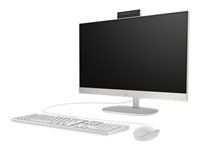 HP All-in-One Desktop Intel Core Ultra 7 155U 23.8inch FHD IPS Touch 8GB RAM DDR5 5600 512GB SSD FREE DOS Shell White