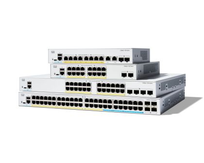 Comutare Cisco Catalyst 1300 48 porturi GE, PoE, 4x1G SFP