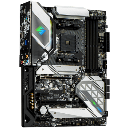 ASROCK Main Board Desktop B550 STEEL LEGEND (AM4, B550, 4x DDR4, 1x PCIe 4.0 x16, 1x PCIe 3.0 x16, 2x PCIe 3.0 x1, 6x SATA, 2x M.2 PCIe Gen4 x4, 1x M.2, 1x DP 1.4, 1x HDMI, 2.5G LAN, 1x USB-C, ATX