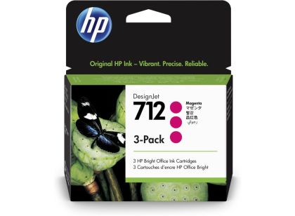 Consumable HP 712 Magenta Ink Cartridge 3-Pack