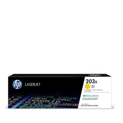 HP 203X Original Yellow LaserJet Toner Cartridge