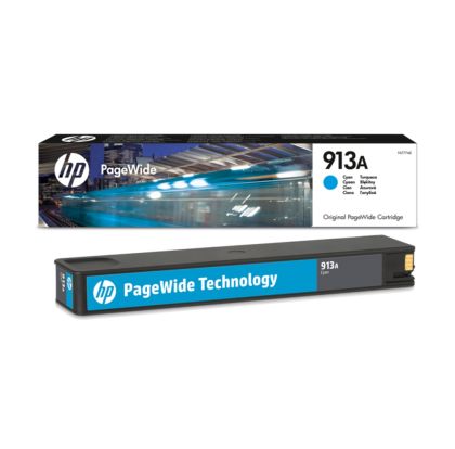 HP 913A original cyan PageWide cartridge F6T77AE