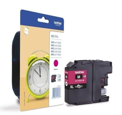 Consumable Brother LC-125 XL Magenta Ink Cartridge for MFC-J4510DW