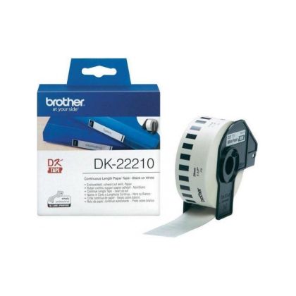 BROTHER DK22210 Tape Brother 29mm white QL-500A/QL-650TD/QL-1050/QL-1060N