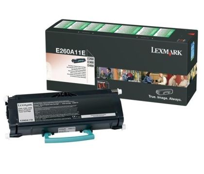 Consumable Lexmark E260A11E E260, 360, 460, 462 Return Program 3.5K Toner Cartridge