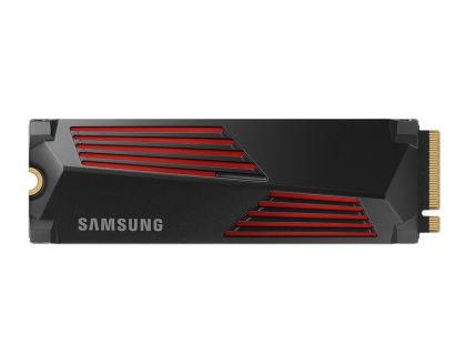 Hard disk Samsung SSD 990 PRO 4TB Heatsink PCIe 4.0 NVMe 2.0 M.2 V-NAND 3-bit MLC, 256-bit Encryption, Read 7450 MB/s Write 6900 MB/s