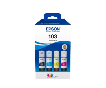 Cartuș de cerneală EPSON 103 EcoTank 4 culori Pachet multiplu L3110 L3111 L3150 L3151