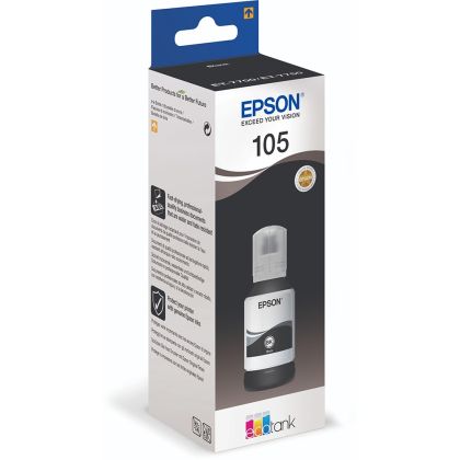 Consumable Epson 105 EcoTank Pigment Black ink bottle