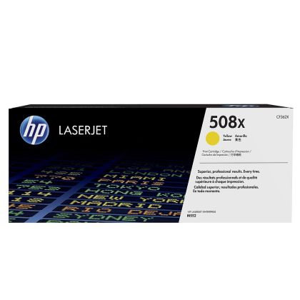 Consumable HP 508X High Yield Yellow Original LaserJet Toner Cartridge (CF362X)