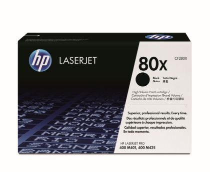 Консуматив HP 80X Black LaserJet Toner Cartridge