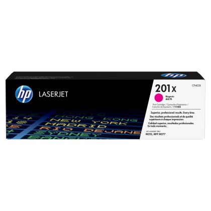 Consumable HP 201X High Capacity Magenta Original LaserJet Toner Cartridge (CF403X)