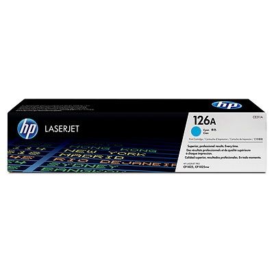 Consumable HP 126A Cyan LaserJet Toner Cartridge