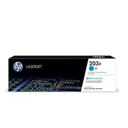 HP 203X Original Cyan LaserJet Toner Cartridge