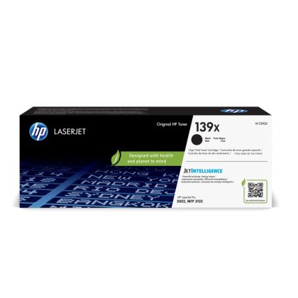 HP 139X High Yield Black Original LaserJet Toner Cartridge