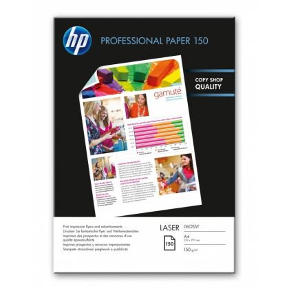 Paper HP Professional Glossy Laser Paper 150 gsm-150 sht/A4/210 x 297 mm